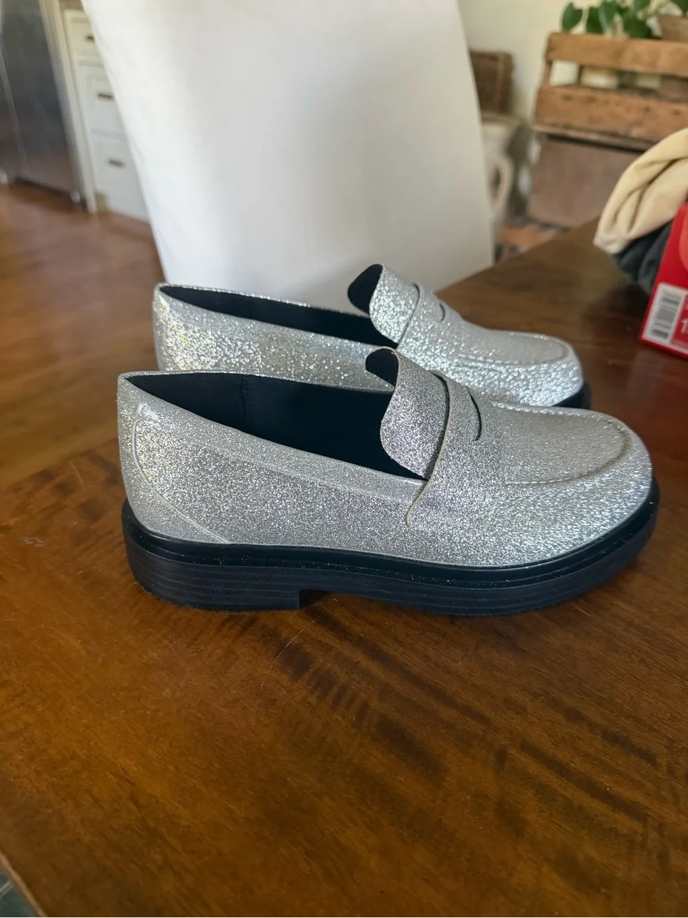 H&M sparkling silver